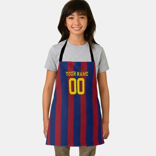  Personalized Name & Number Apron FCB エプロン (インサイチュ)