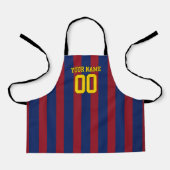  Personalized Name & Number Apron FCB エプロン (正面)