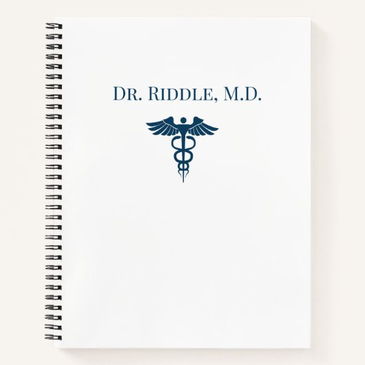 Personalized Name Nurse Journal Gift for RN NP PA ノートブック (正面)