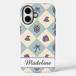 Personalized Name Phone Case Girly iPhone 16ケース