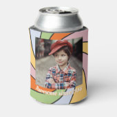 Personalized Name Photo Birthday Cooler 缶クーラー (缶裏面)