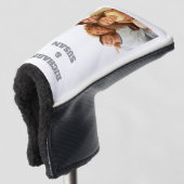 Personalized Name & Photo Golf Club Head Cover ゴルフヘッドカバー (3/4 正面)