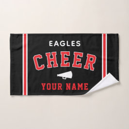 Personalized Name & School Cheer Towel, Team Gift ハンドタオル