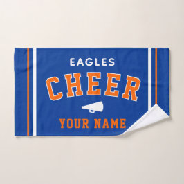 Personalized Name & School Cheer Towel, Team Gift ハンドタオル