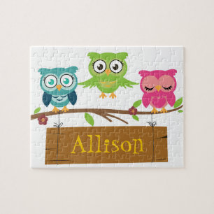 Personalized name sign for children ジグソーパズル