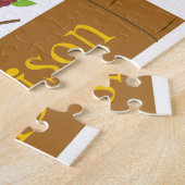 Personalized name sign for children ジグソーパズル (側面)