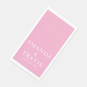 Personalized Name Simple Modern Minimal Wedding  (コーナー)