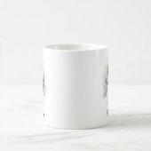 Personalized Name Snowman Coffee Mug コーヒーマグカップ (中央)