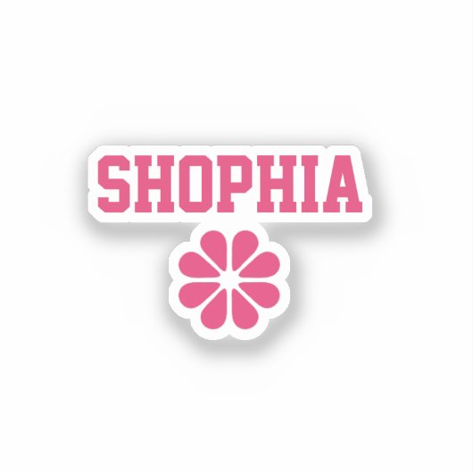 Personalized Name Sticker | Custom Name Sticker  シール (正面)