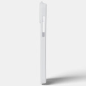 Personalized Name Stylish Modern Minimal LightGrey Case-Mate iPhoneケース (裏面 / 左)