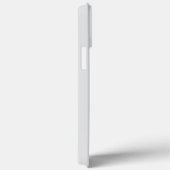 Personalized Name Stylish Modern Minimal LightGrey Case-Mate iPhoneケース (裏面 / 右)
