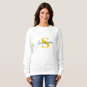 Personalized name Sweatshirt スウェットシャツ (正面フル)