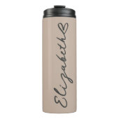 Personalized Name Thermal Tumbler Gift for Wife タンブラー (正面)
