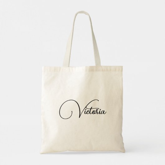 Personalized Name Tote Bag トートバッグ (裏面)