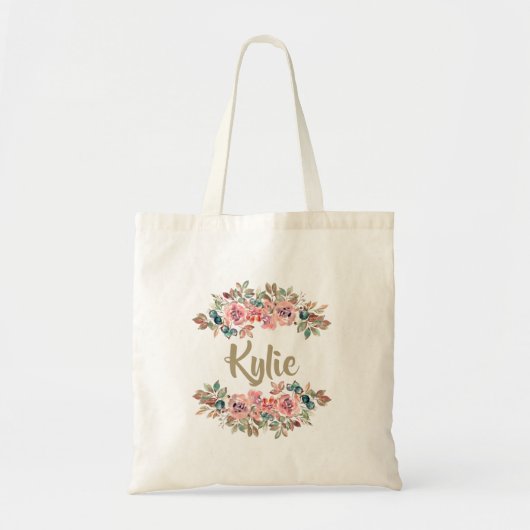 Personalized Name Tote | Custom Gifts for Her トートバッグ (正面)