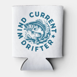 Personalized Name Wind Drift Bass 缶クーラー