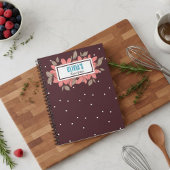 Personalized Name's Recipe Notebook ノートブック