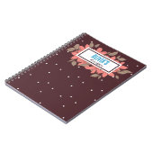 Personalized Name's Recipe Notebook ノートブック (左側)