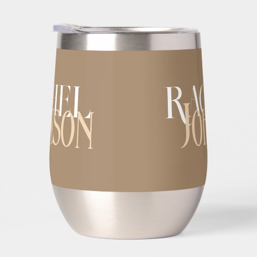 Personalized Names Stylish beige  (右面)