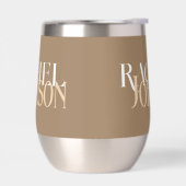 Personalized Names Stylish beige  (左面)