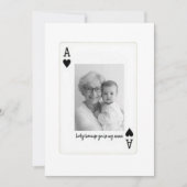 Personalized Nana Mother’s Day Card – Ace of Heart シーズンカード (正面)
