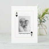 Personalized Nana Mother’s Day Card – Ace of Heart シーズンカード (スタンド正面)