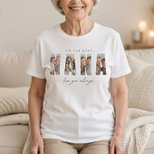 Personalized NANA Photo Custom Grandma  Tシャツ
