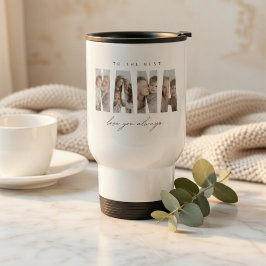 Personalized NANA Photo | Custom Love You Always トラベルマグ