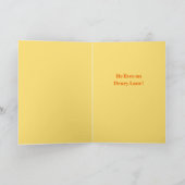 Personalized National Muffin Day Greeting Card カード (内部)