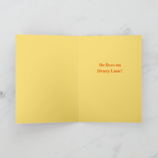 Personalized National Muffin Day Greeting Card カード (内部)