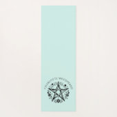 Personalized Nature Floral  ヨガマット (裏面)