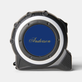 Personalized Navy Tape Measure with Custom Name Pr メジャー
