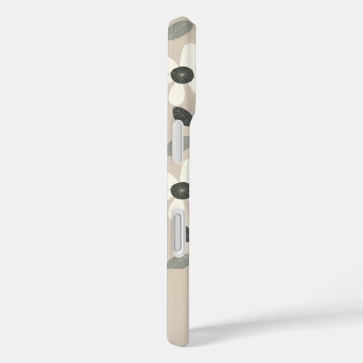 Personalized neutral color daisy  Case-Mate iPhoneケース (裏面 / 右)