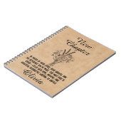 Personalized New Chapter Spiral Journal Gift ノートブック (左側)