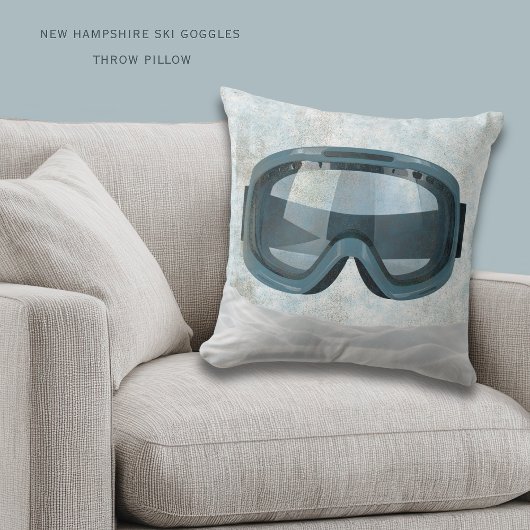 Personalized New Hampshire | Ski Winter Decor クッション