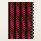 Personalized "Newberg" Pattern Spiral Notebook ノートブック (裏面)