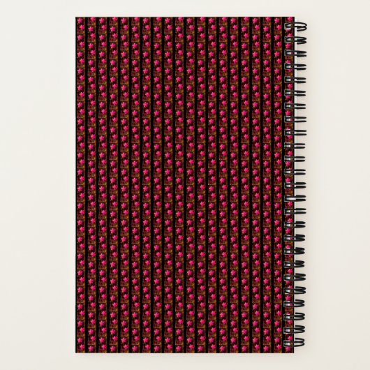 Personalized "Newberg" Pattern Spiral Notebook ノートブック (裏面)