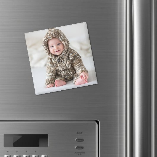 Personalized Newborn Baby Keepsake Photo マグネット