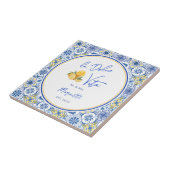 Personalized Newlywed Mediterranean Coastal Home  タイル (側面)