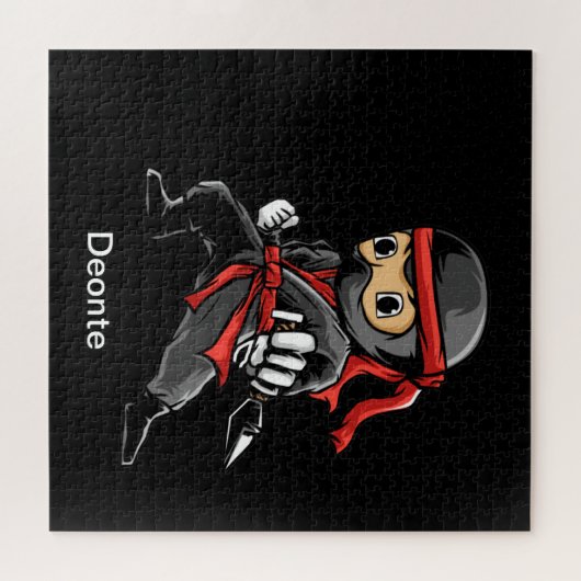 Personalized Ninja       ジグソーパズル (横)