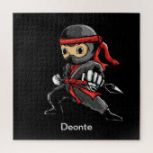 Personalized Ninja ジグソーパズル (縦)