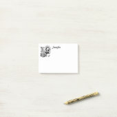 Personalized No Such Thing As Too Many Books ポストイット (デスク上)