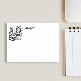 Personalized No Such Thing As Too Many Books ポストイット