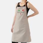 Personalized Nonna Kitchen Apron, Italian Flag  エプロン (インサイチュ)