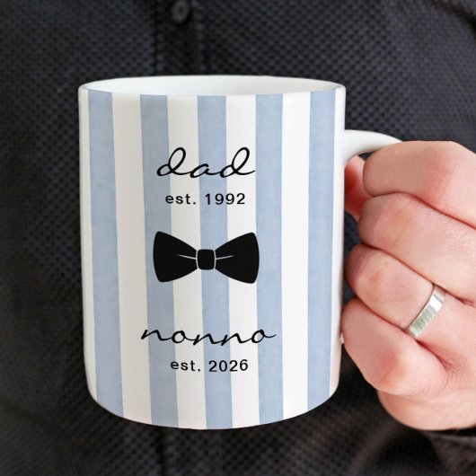 Personalized Nonno Grandpa Mug Gift コーヒーマグカップ