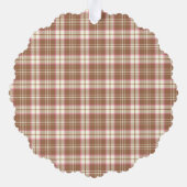 Personalized North Pole Brewing Holiday オーナメントカード (裏面)