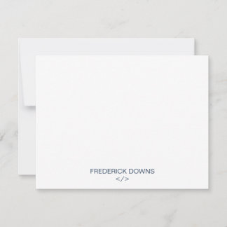 Personalized Note Cards for Developers Programmer ノートカード