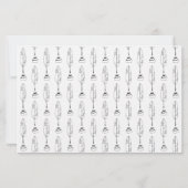 Personalized Note Cards Quill & Ink Stationery 便箋 (裏面)