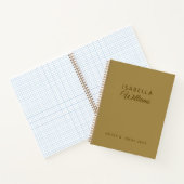 Personalized notebook Gold Professional Success ノートブック (内部)