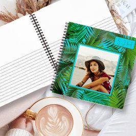 Personalized Notebook Sketch Pad Palm Fronds ノートブック